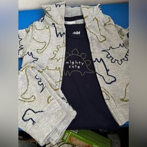 Three-piece infant outfit